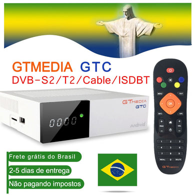 GTMEDIA GTC TV Box - Branco Plugue EU